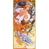 Alfons Mucha - Wiosna (C)