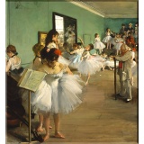 Lekcja tańca - Edgar Degas (A)