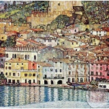 Malcesine on Lake - Gustav Klimt (A)