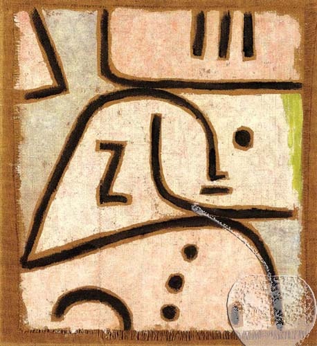Kot i Ptak - Paul Klee (A)